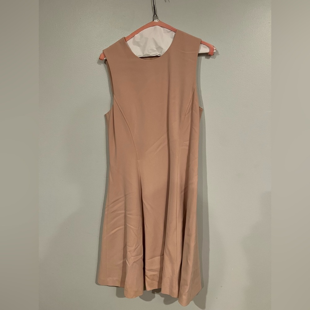 Pink Theory High Neck Fit and Flare Dress